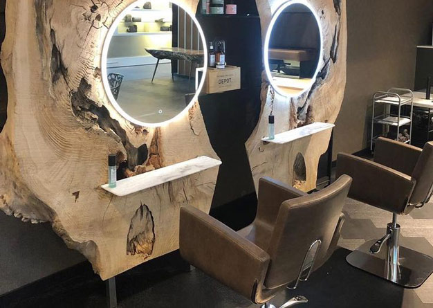 آینه برای سالن آرایشگاه