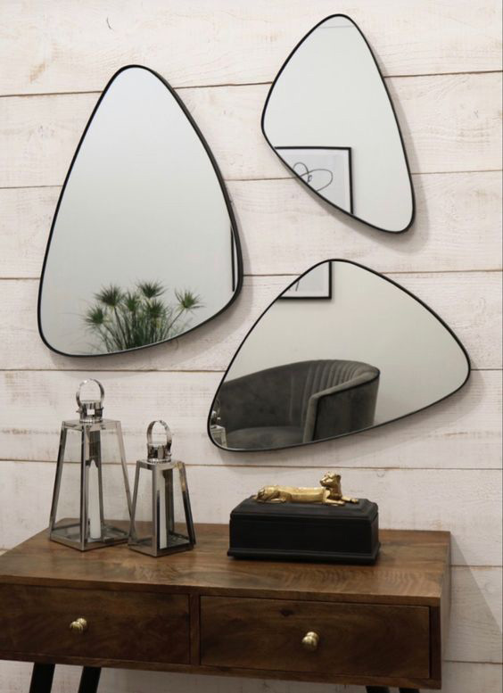 آینه سه تیکه آرایشگاه
