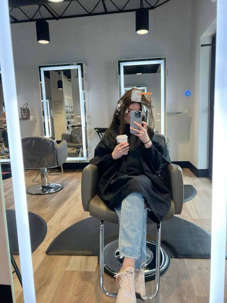 آینه آرایشگاه زنانه تاچ