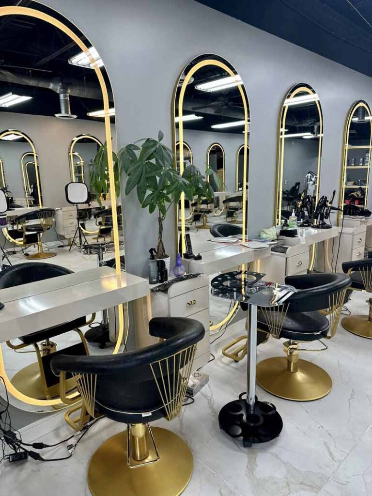 آینه آرایشگاه اصفهان