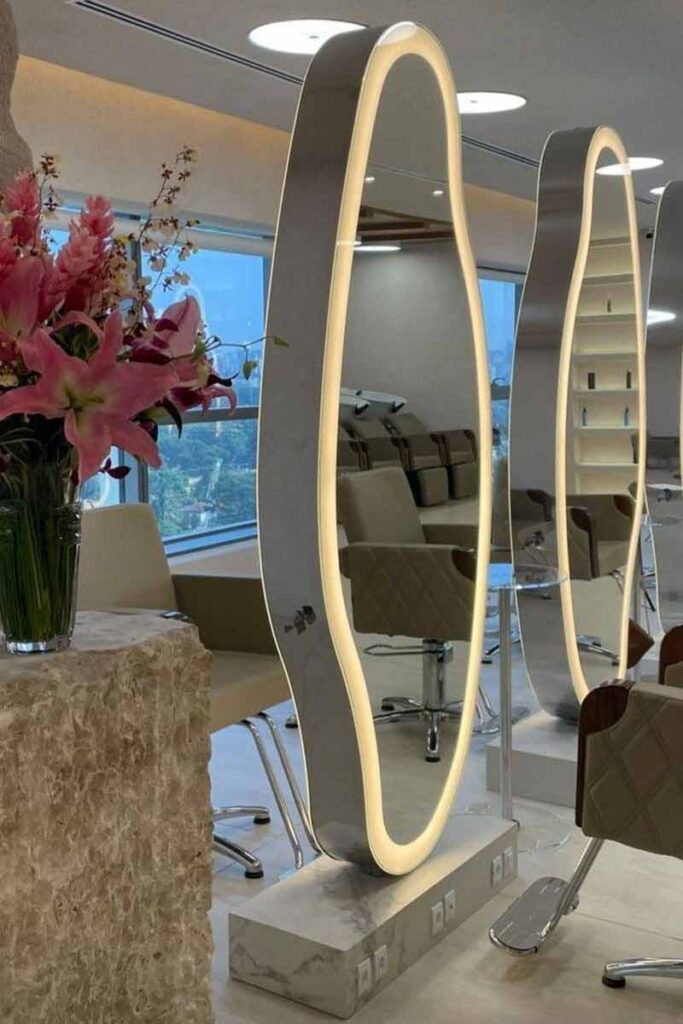 آینه دوطرفه آرایشگاهی