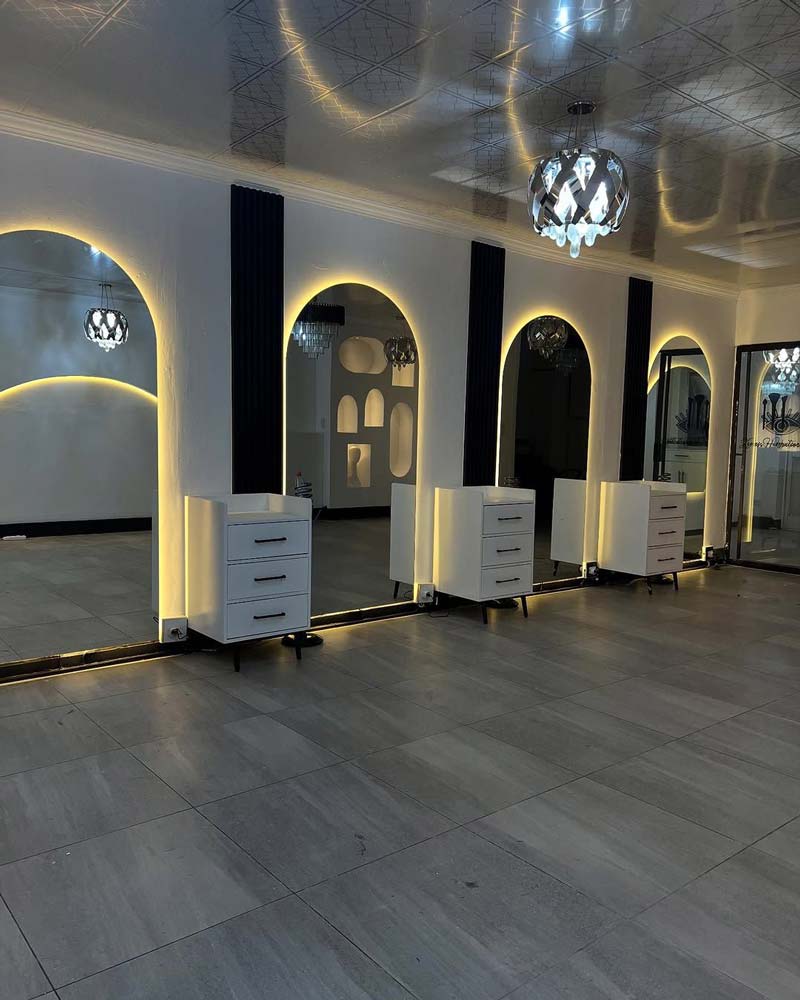 آینه هوشمند آرایشگاه قدی دیواری