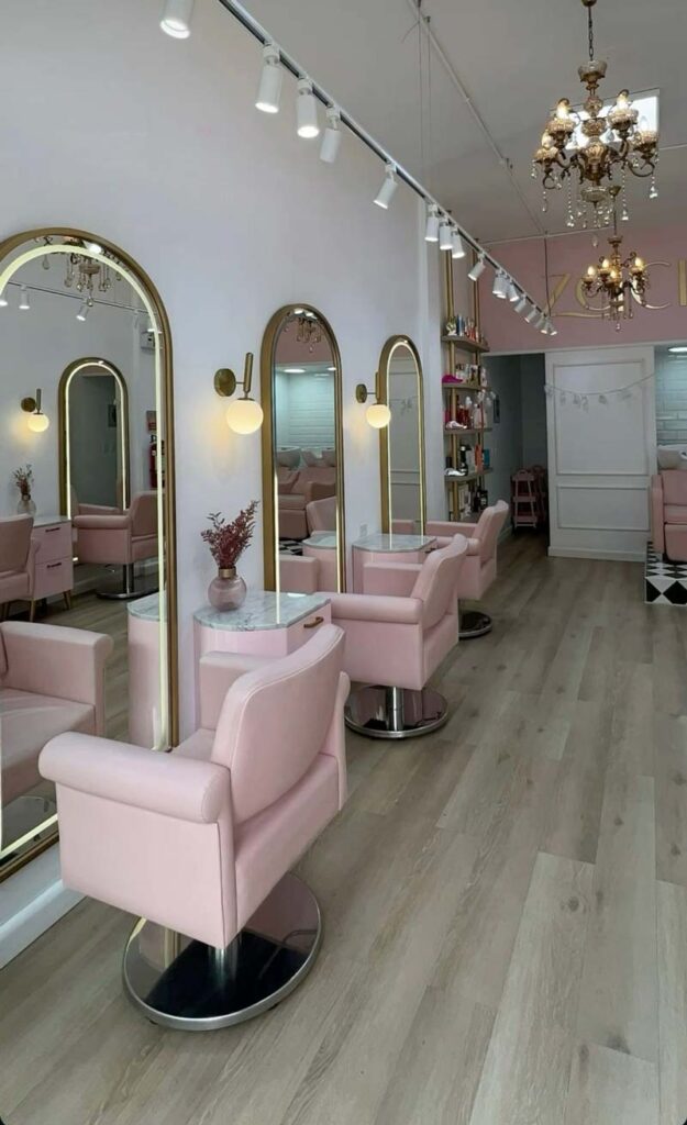 آینه ایستاده آرایشگاه