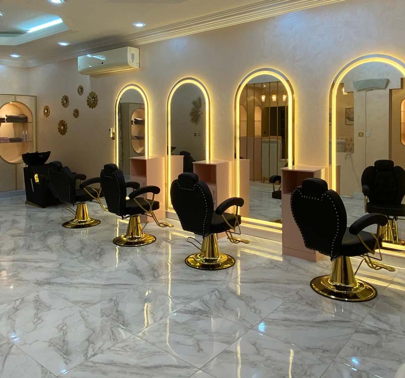 آینه ایستاده بزرگ آرایشگاهی