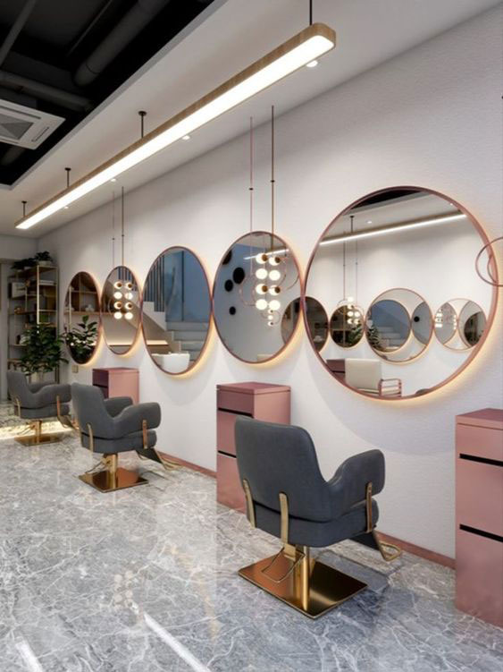 آینه نوری مخصوص آرایشگاه