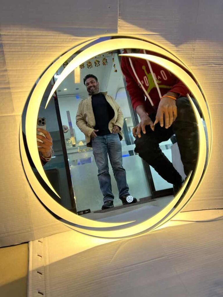 آینه ال ای دی دار