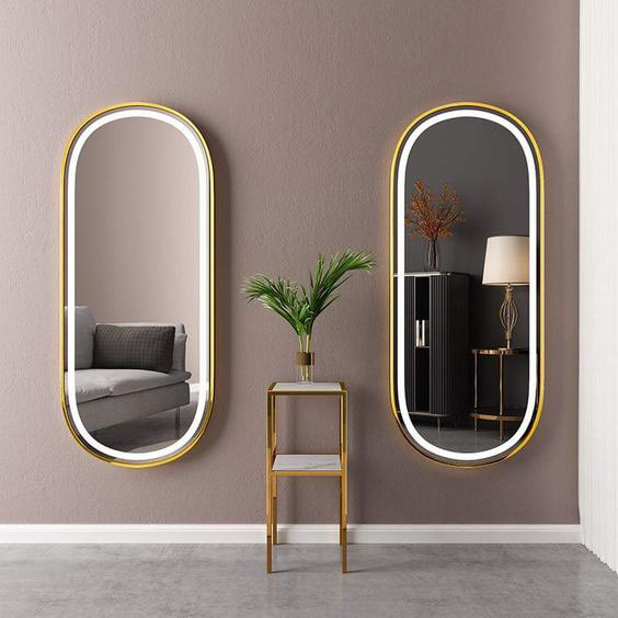 آینه قدی با نور مخفی