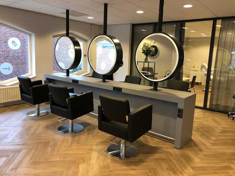 آینه کنسول آرایشگاه زنانه