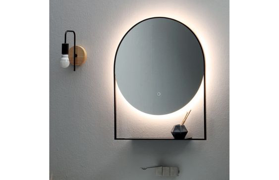 آینه قاب مسی نوری