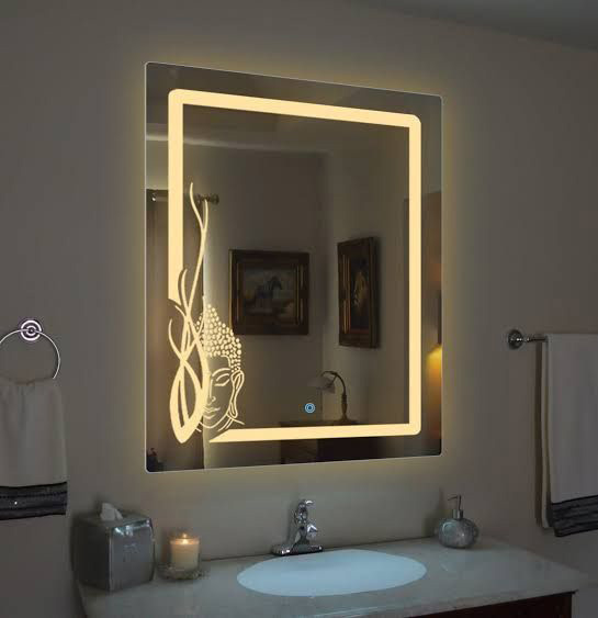آینه دیواری نوری