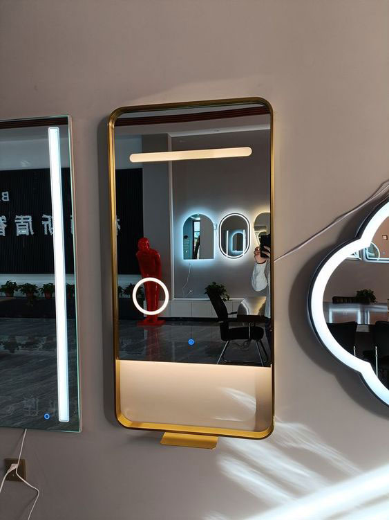 آینه ال ای دی دار مدرن