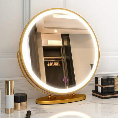 آینه قاب‌دار رومیزی