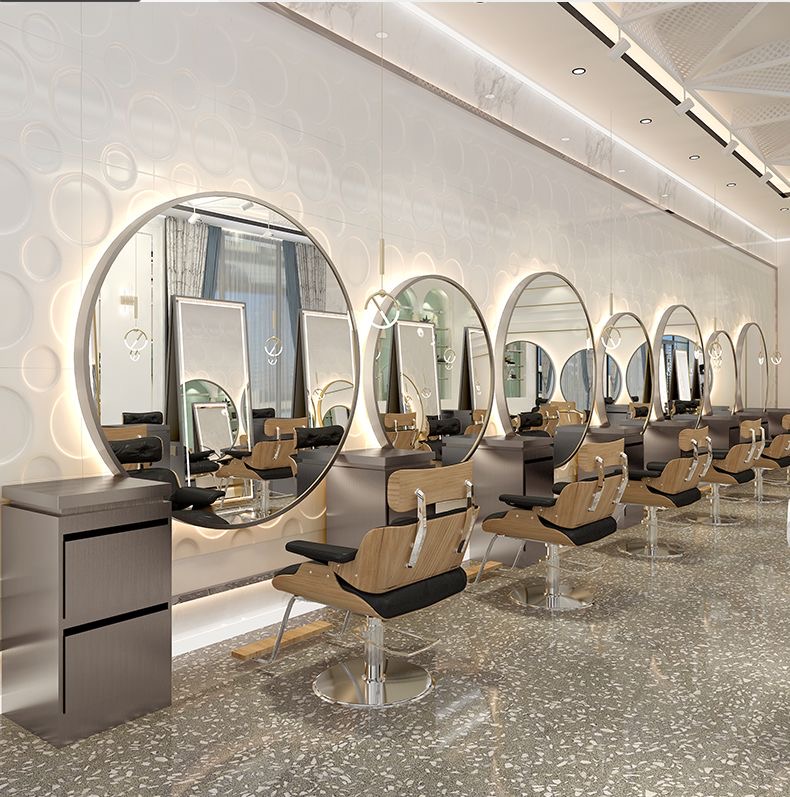 آینه دکوراتیو آرایشگاه زنانه
