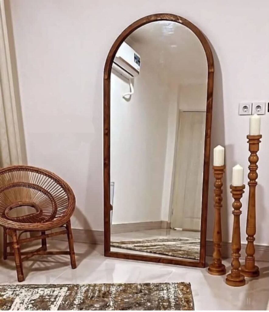 اندازه آینه قدی