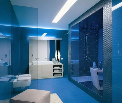 چسباندن آینه به کاشی حمام