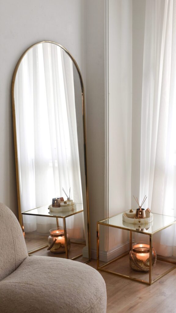 آینه قدی ناخنی