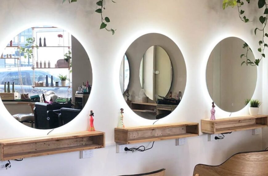 آینه آرایشگاهی قم