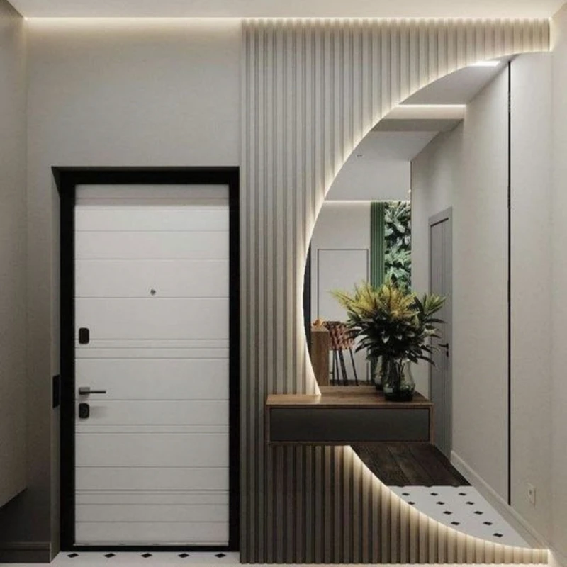 آینه قدی نیم دایره