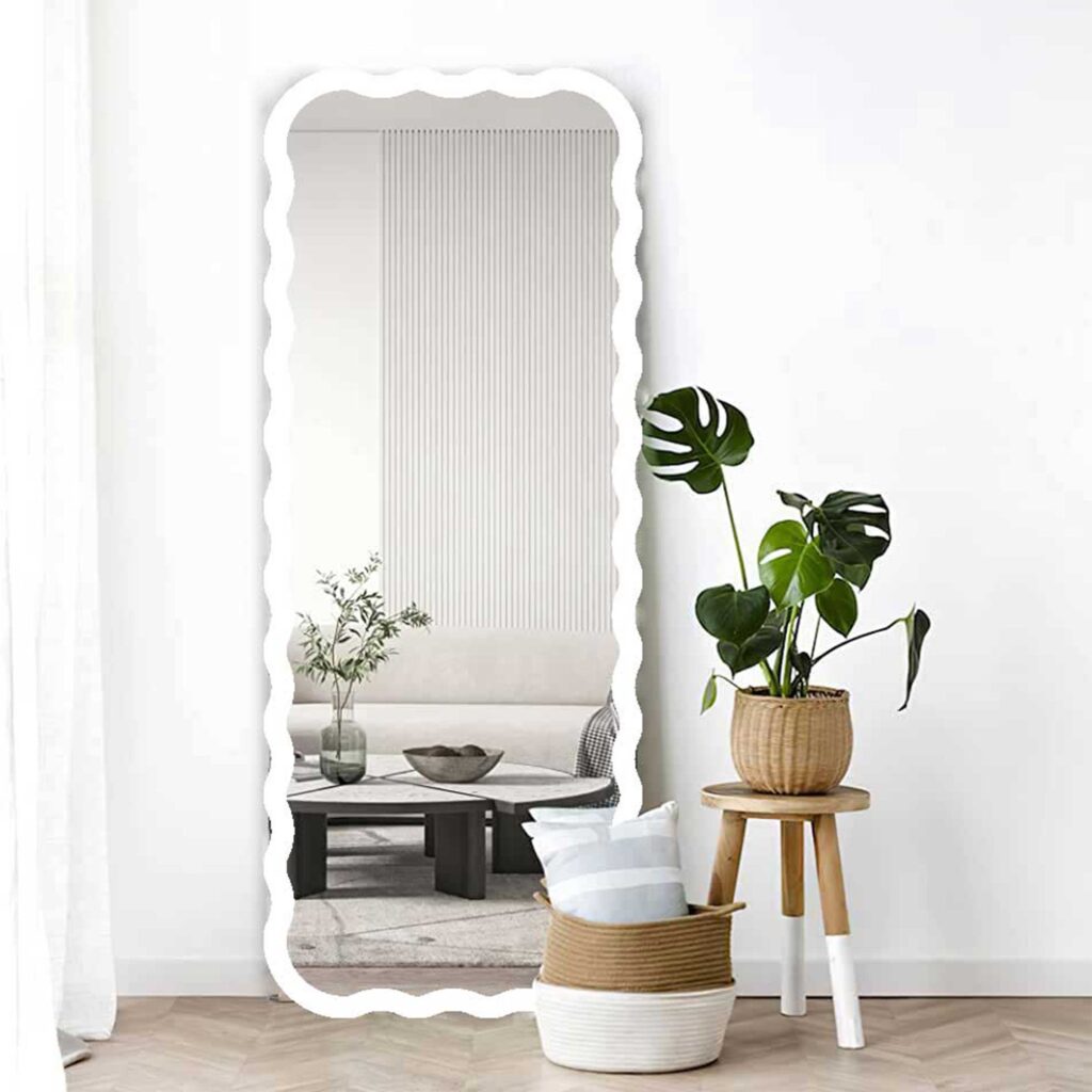 آینه قدی سفید