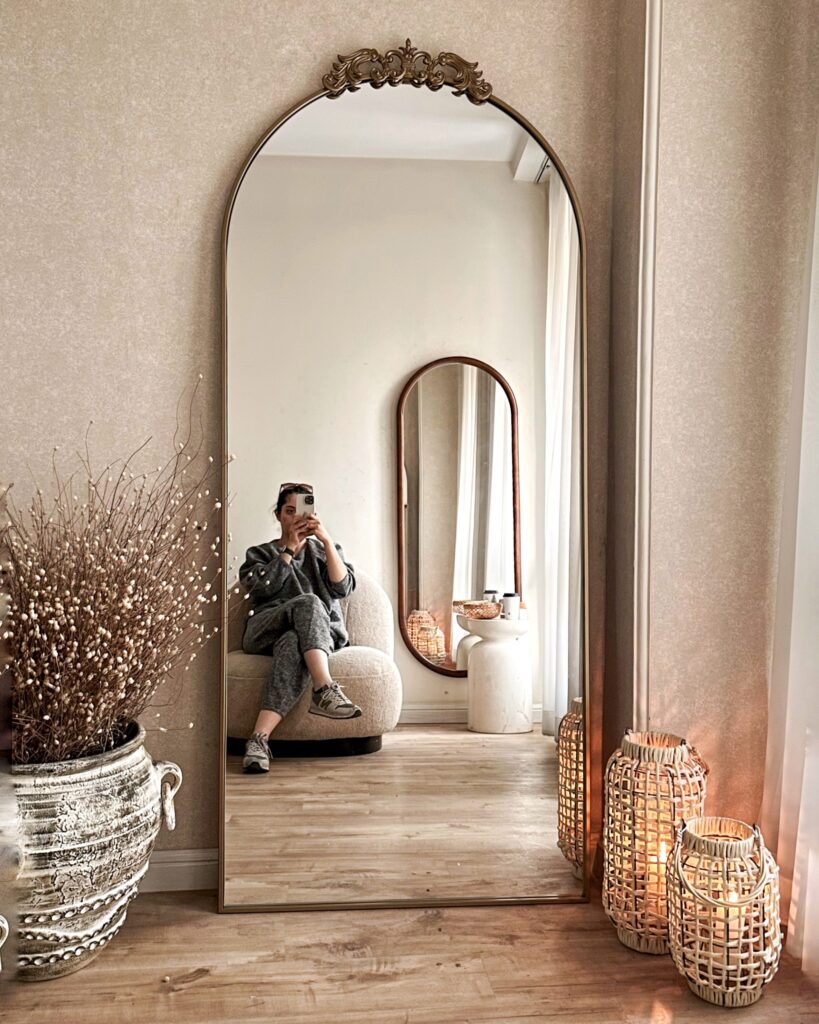 آینه قدی استیل